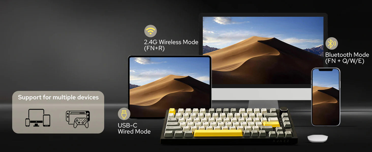 Ajazz AK820 PRO Wireless + Screen