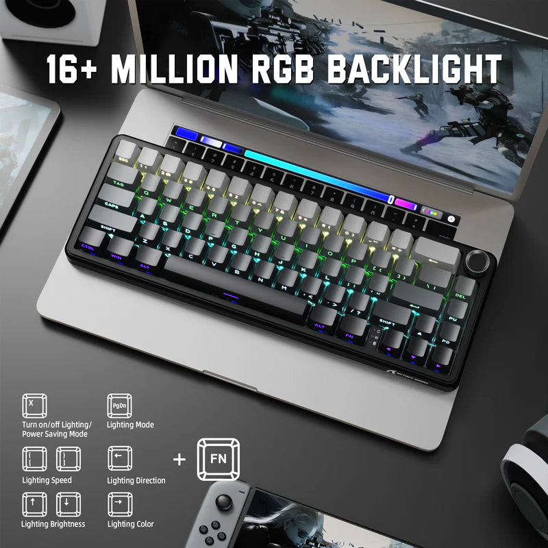 ATTACK SHARK X66 Wireless Mechanical Keyboard