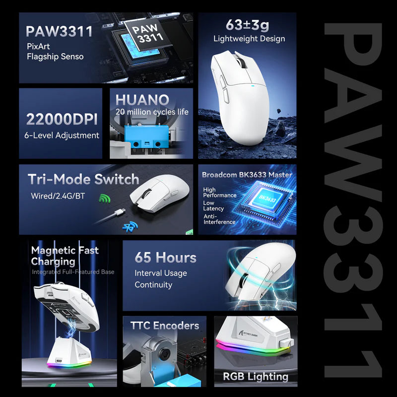 ATTACK SHARK X11 Wireless