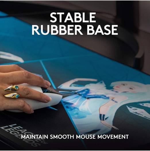 Logitech G840 XL League of Legends KDA Gaming Mouse Pad, 900x400mm