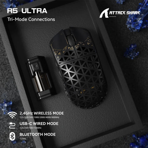 ATTACK SHARK R5 Ultra Carbon Fiber