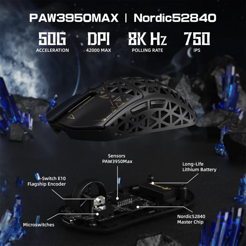 ATTACK SHARK R5 Ultra Carbon Fiber